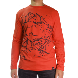 Polera Hombre Baquedano Roja
