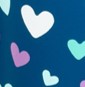 Navy Hearts
