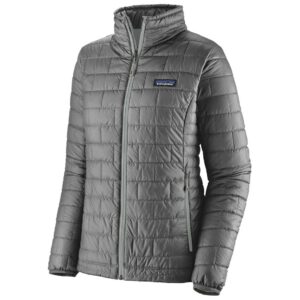 Parka Sintética Nano Puff Jacket Mujer Gris
