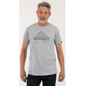 Polera Manga Corta Agostini Hombre - Gris